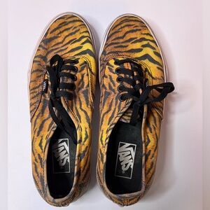 Tiger print vans